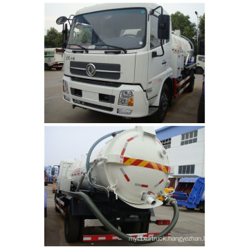 Vacuum Suction Sewage Truck with 4000L Capacity